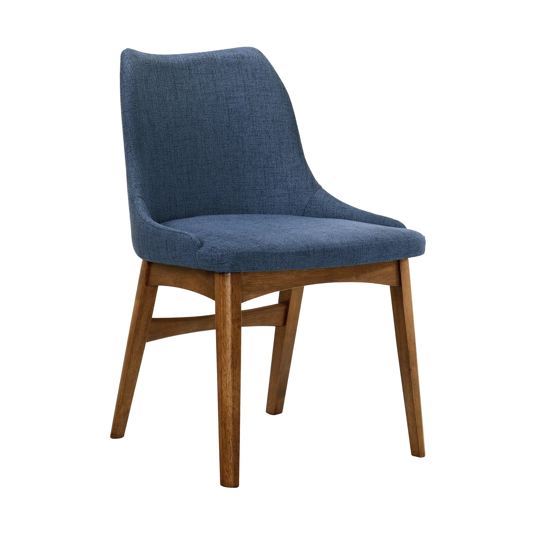 Westmont and Azalea Blue and Walnut Wood 5 Piece Dining Set - Image 2