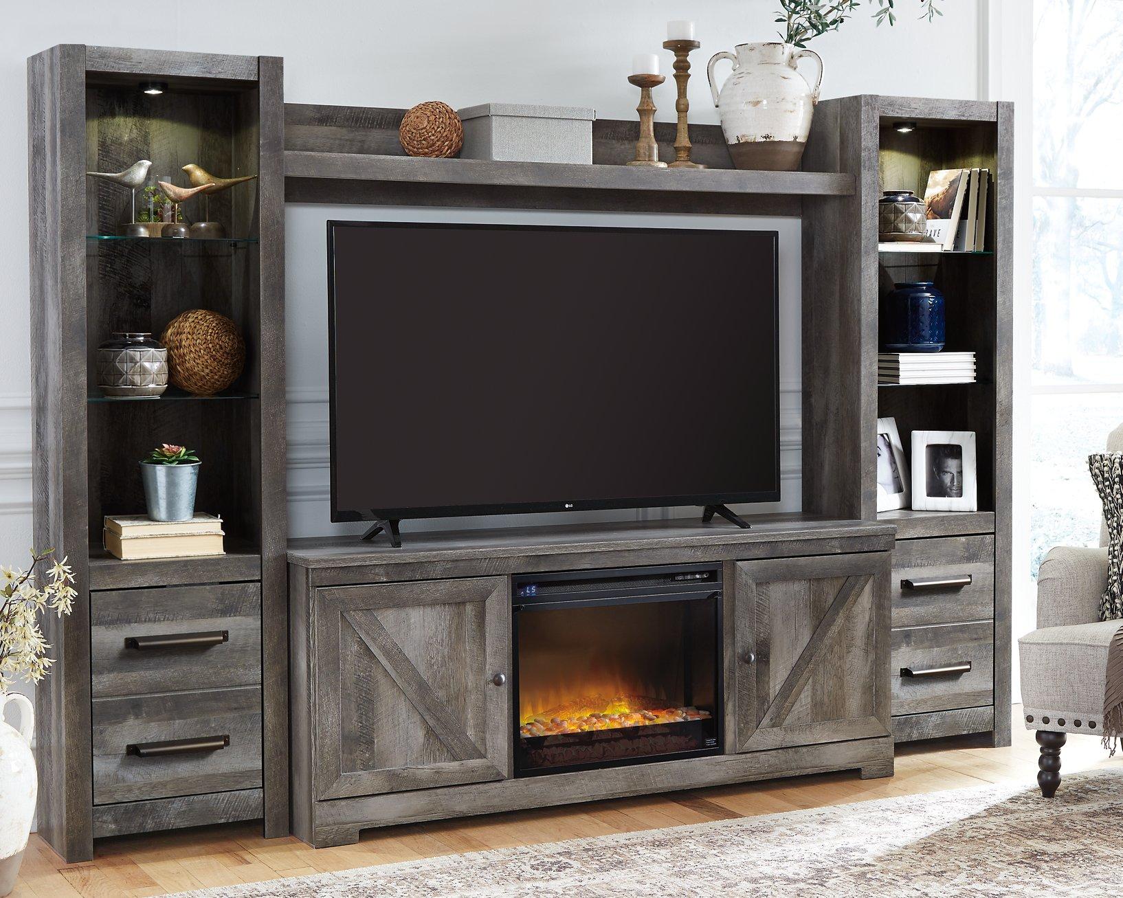 Wynnlow 4-Piece Entertainment Center with Electric Fireplace - Image 53